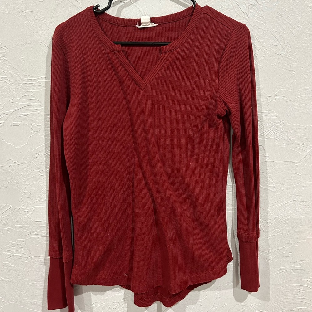 XSmall Caslon waffle Knit Shirt